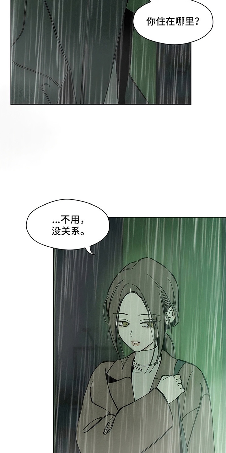 枯萎的花伤心的泪同类型漫画,第13章：一起撑这把伞吧1图