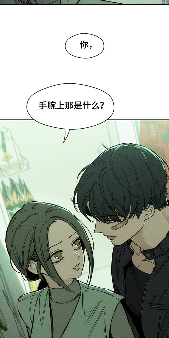 枯萎的花伤心的泪同类型漫画,第36章：手腕上是什么5图