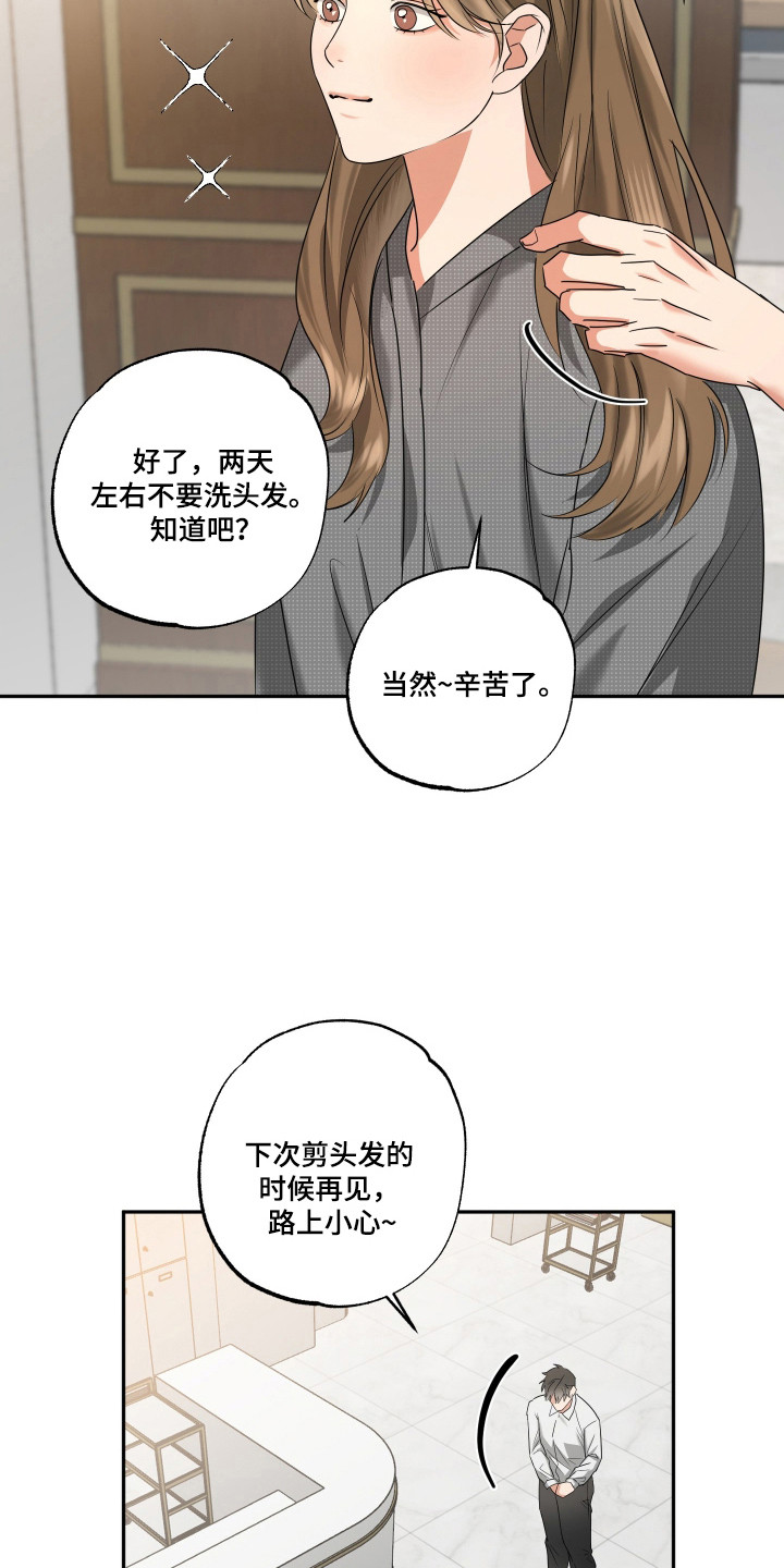 偷心发型师漫画,第33章：累计履历1图