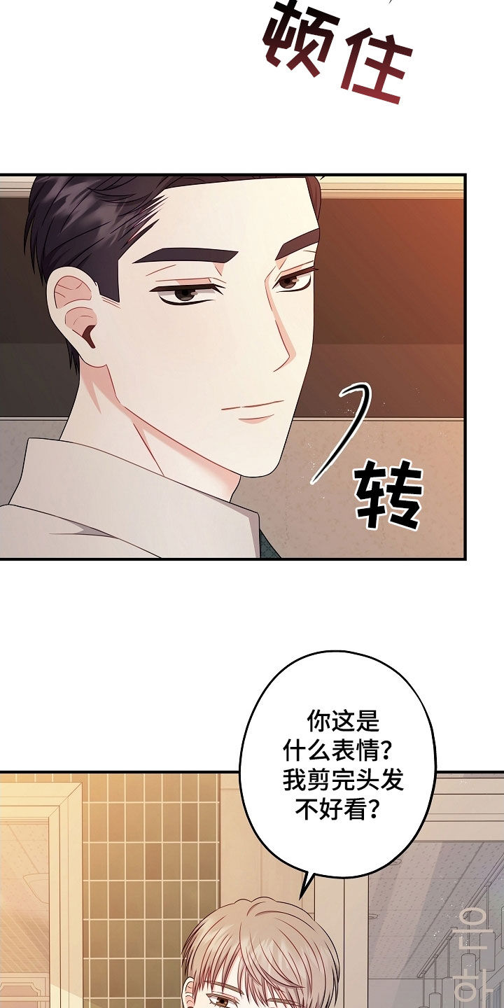 忘记前任叫什么名字了正常吗漫画,第27章：剪头发4图