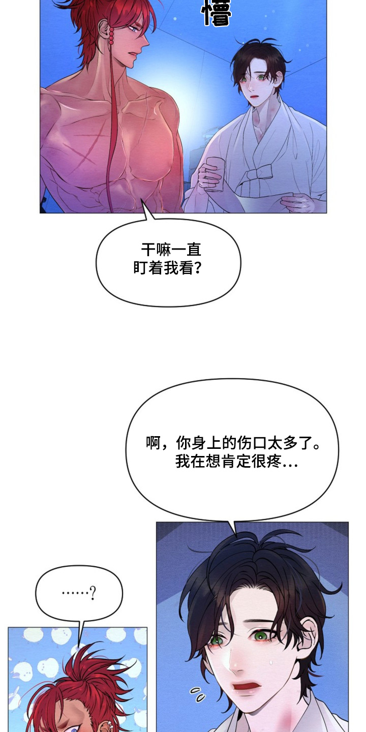 乱世之花漫画,第32章：你受伤了1图