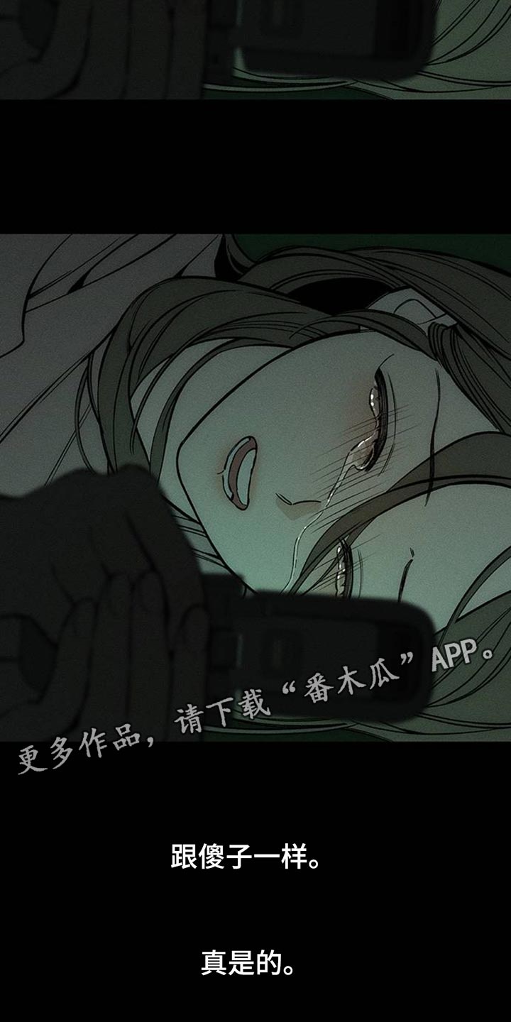 枯萎的花伤心的泪漫画,第72章：跟傻子一样1图