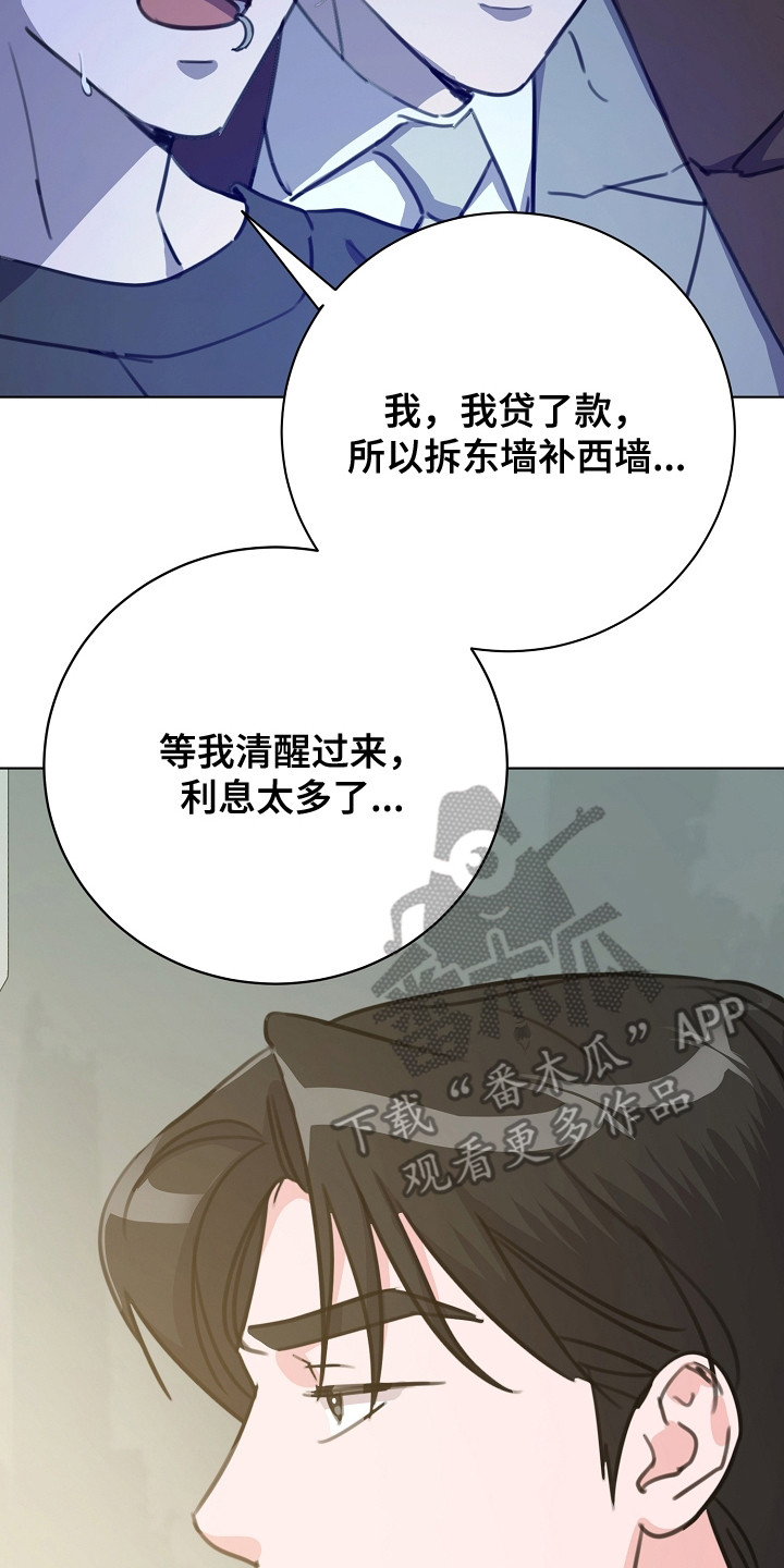 画涯贷命协约主角是谁漫画,第4章：找上门4图