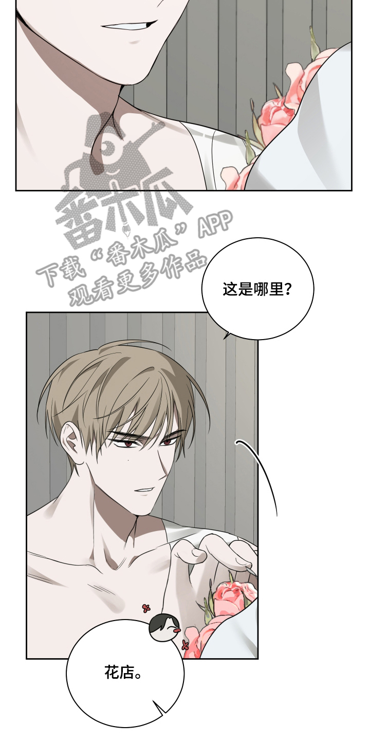 绯色默示漫画更新漫画,第2章：花店老板1图