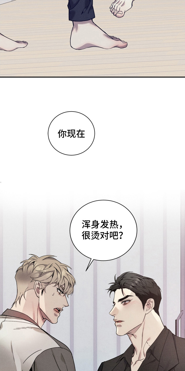 欧米伽级别的变种人漫画,第10章：浑身发烫5图