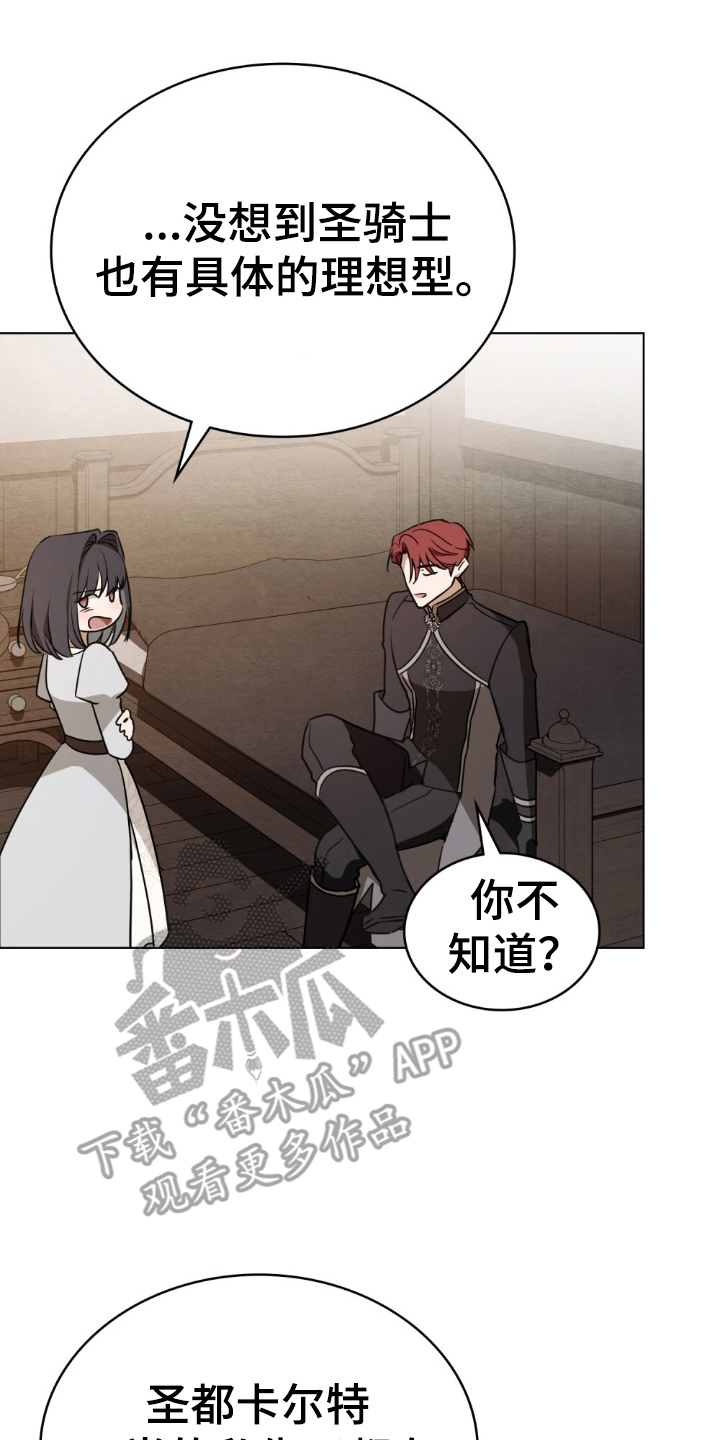 怪物女士与圣骑士漫画,第13章：理想型1图