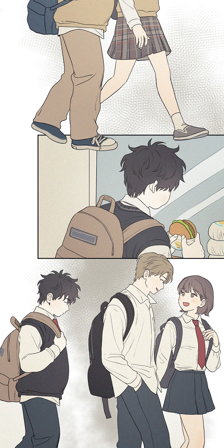 胖胖的头像漫画,第2章：转学生4图