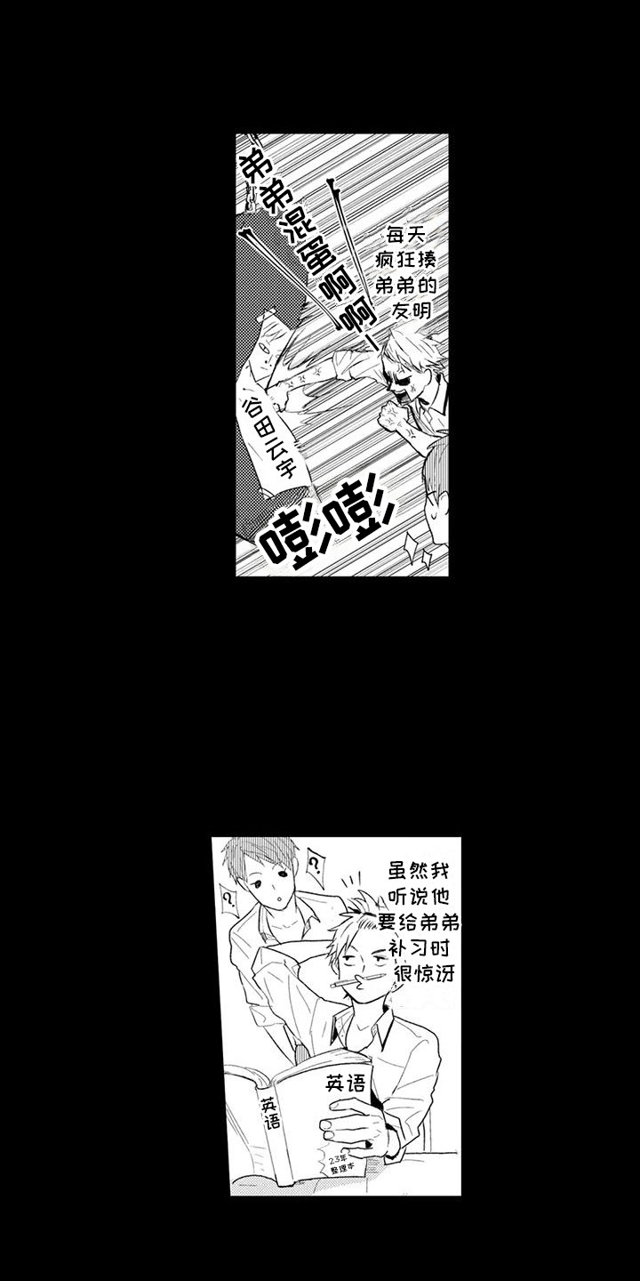 感情无法言说漫画,第16章：他的弟弟1图