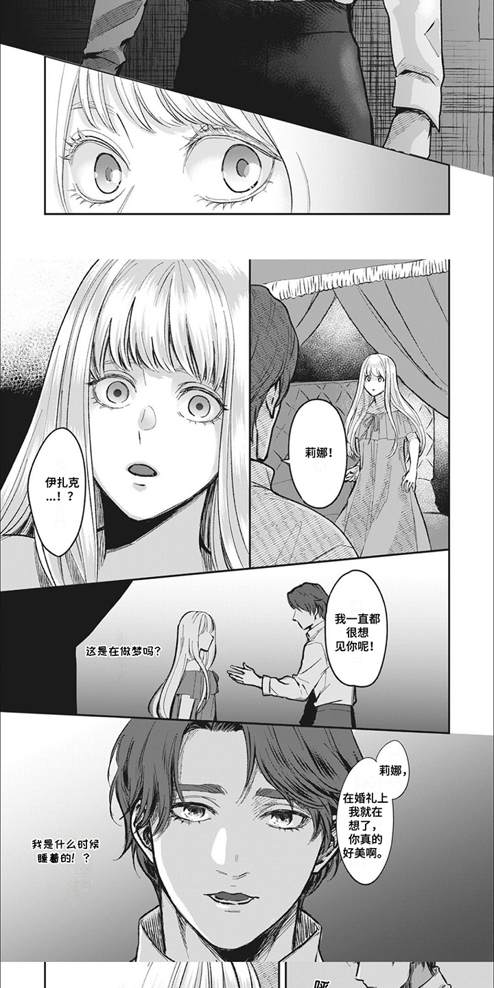 魔界王子的花嫁漫画,第2章：做梦吗5图
