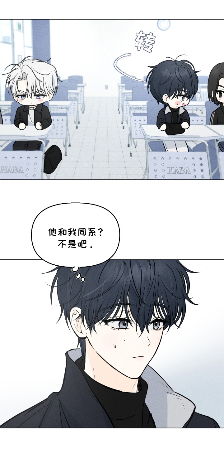 逆光而来的你漫画,第3章：同班同学4图