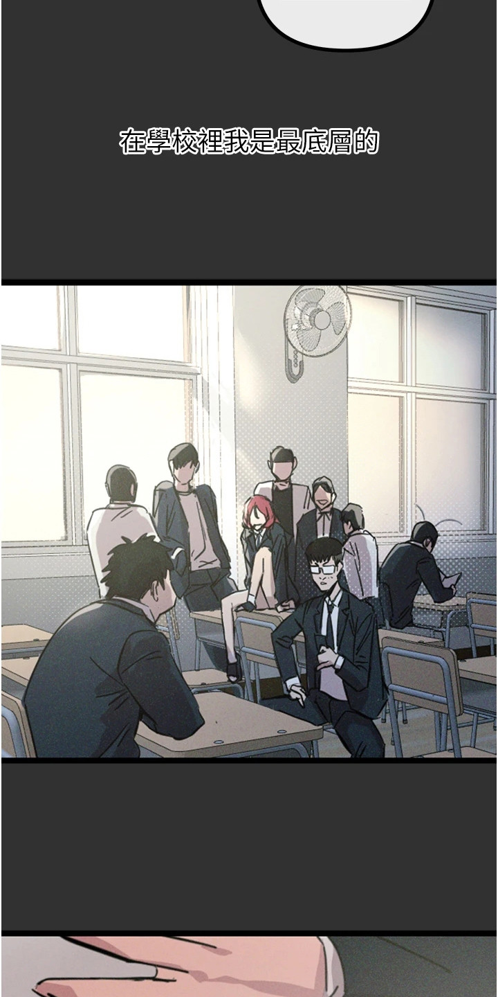 逆命复仇王茜角色漫画,第1章：堕落的人生4图