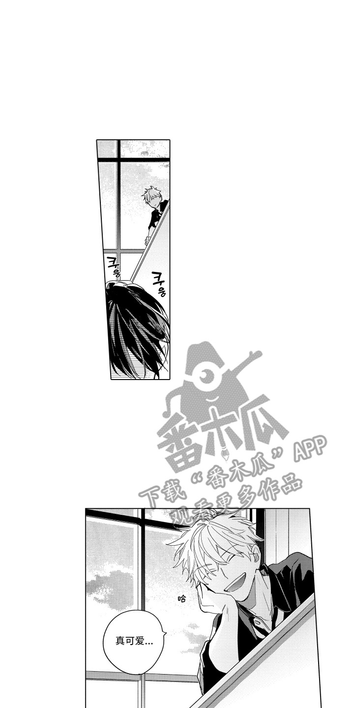 黎明的北极星漫画,第6章：真可爱4图