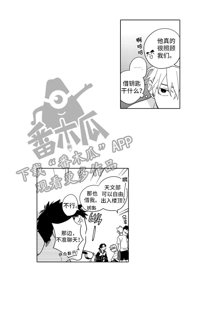 黎明的北极星漫画,第15章：八卦4图