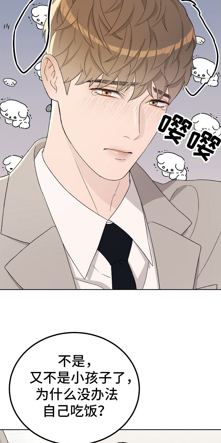 奶狗吻戏视频漫画,第17章：装可怜1图