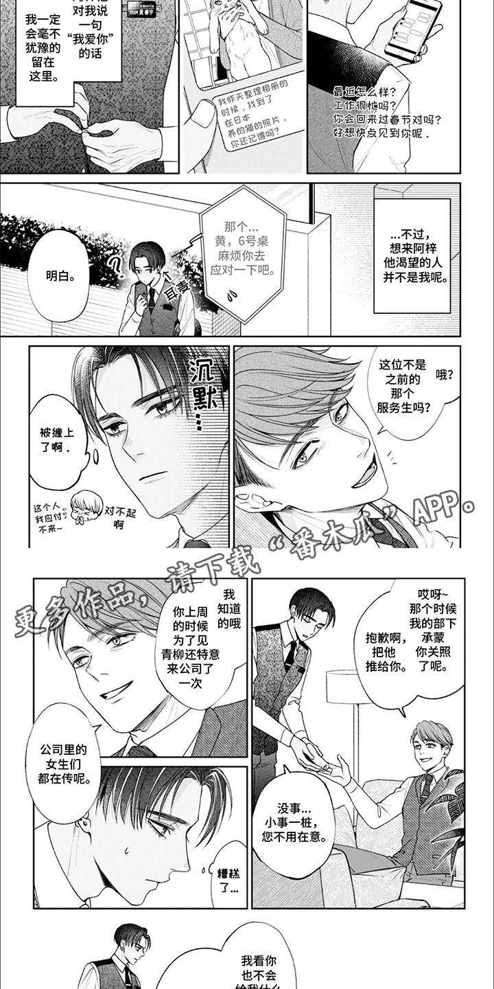 自私的猫与爱漫画,第6章：送他回家2图