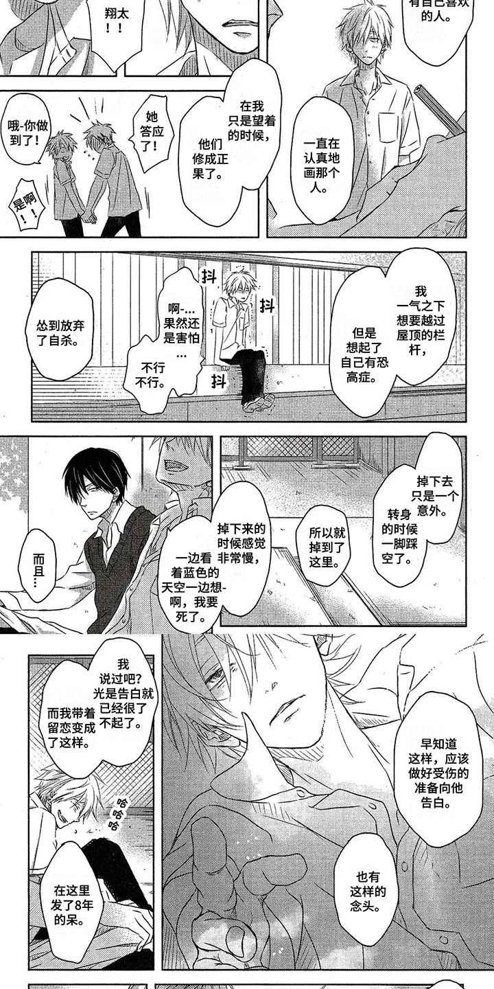 拥抱我的男人漫画,第12章：番外3：再次失恋4图