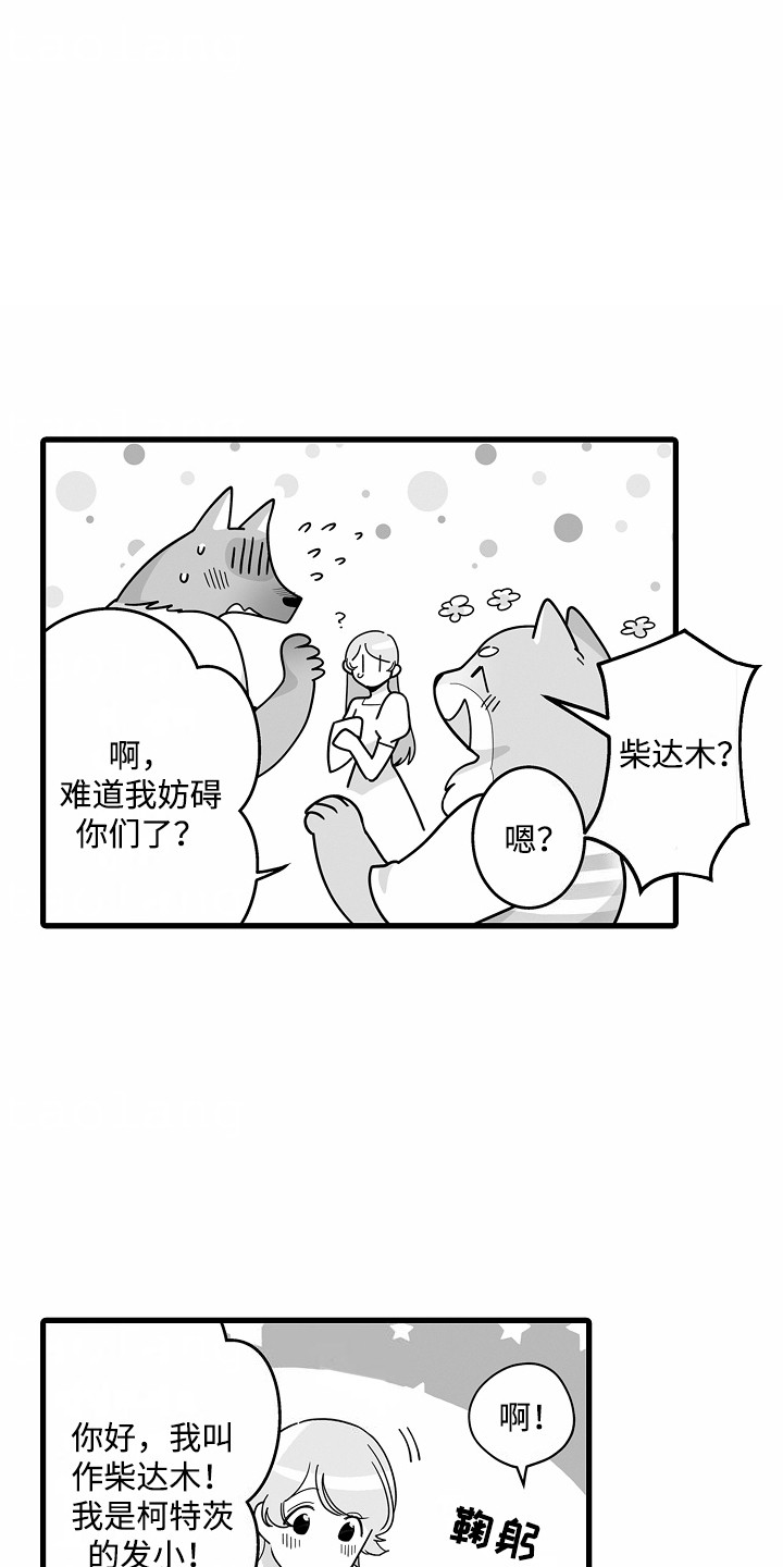 善良的狼朋友漫画,第6章：解围5图