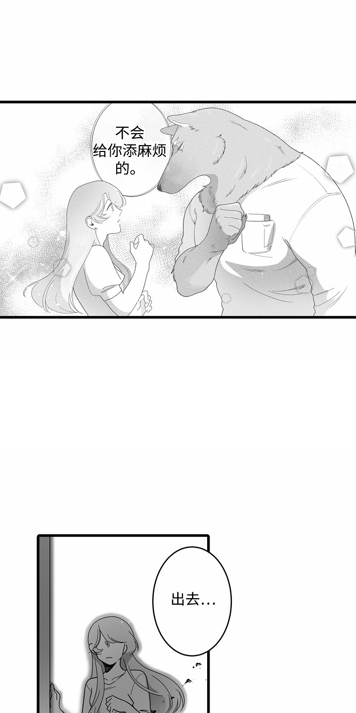 善良的狼朋友漫画,第10章：搞砸了1图