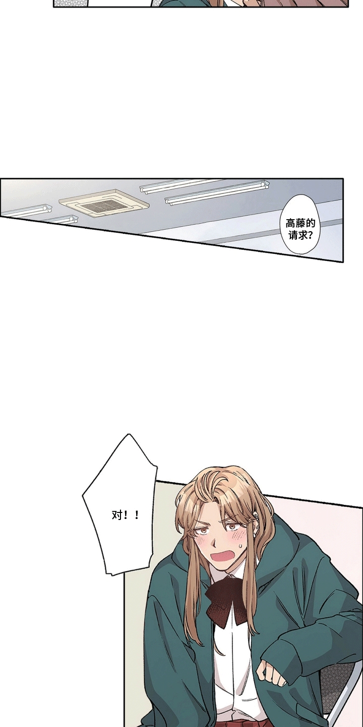 奇怪的对手漫画,第15章：不一样的他5图