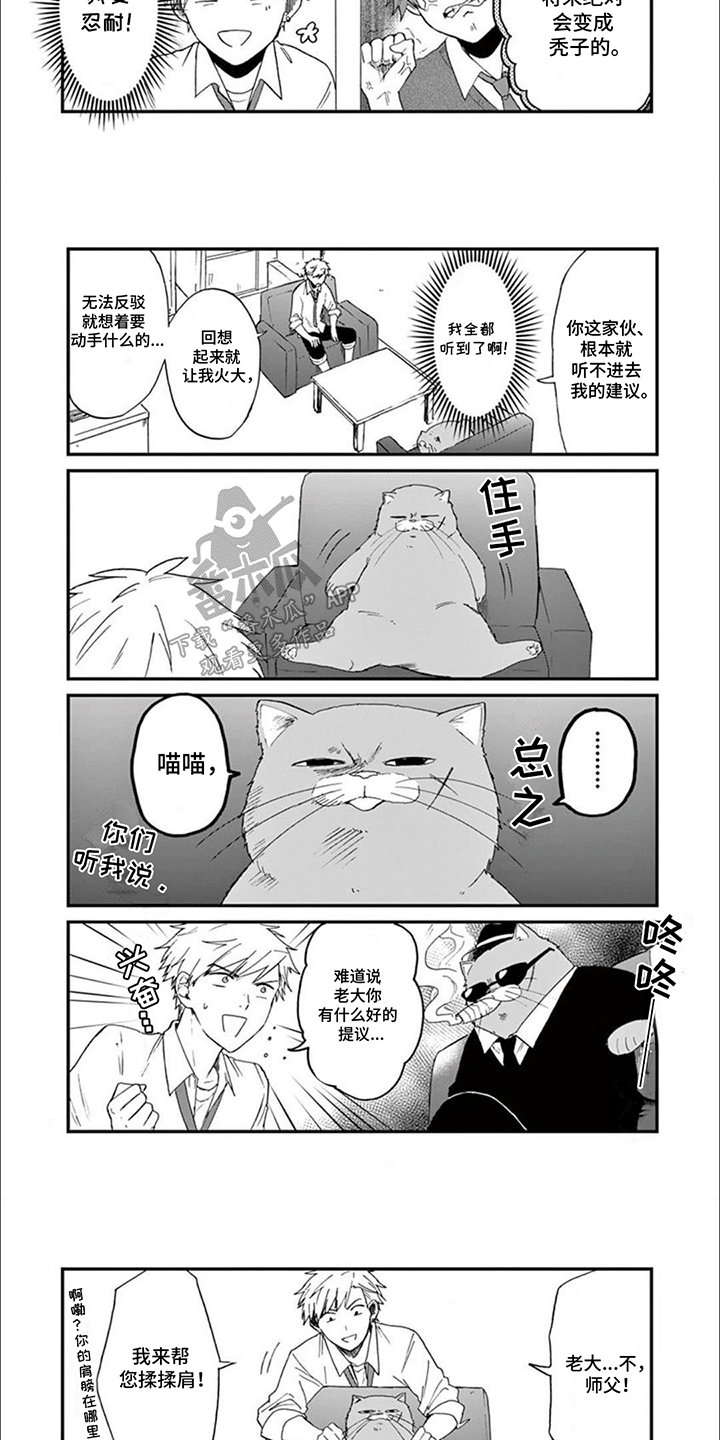 三花猫猫部漫画,第10章：猫咪导师3图