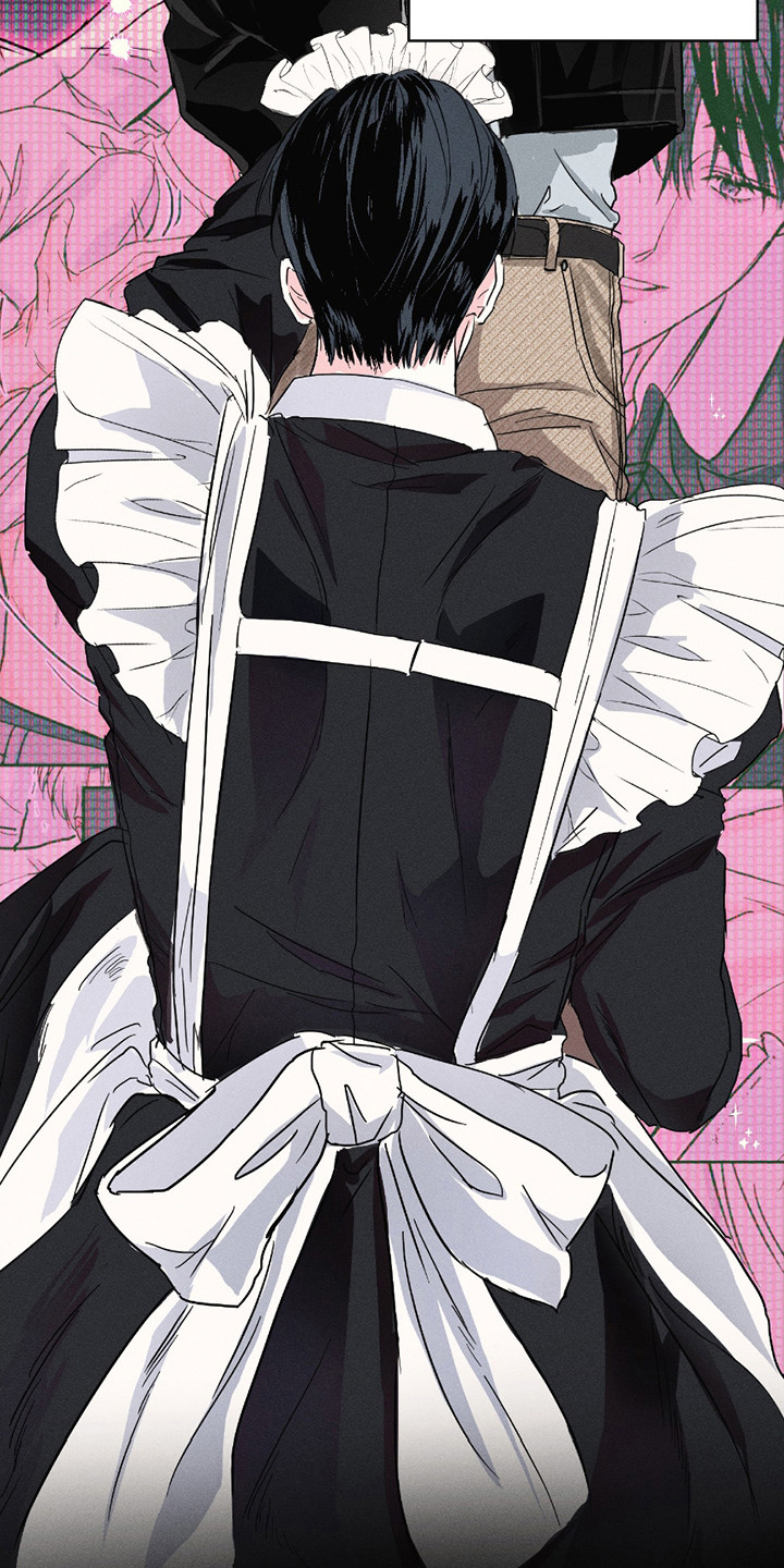 男仆咖啡厅漫画,第10章：强行冷静5图