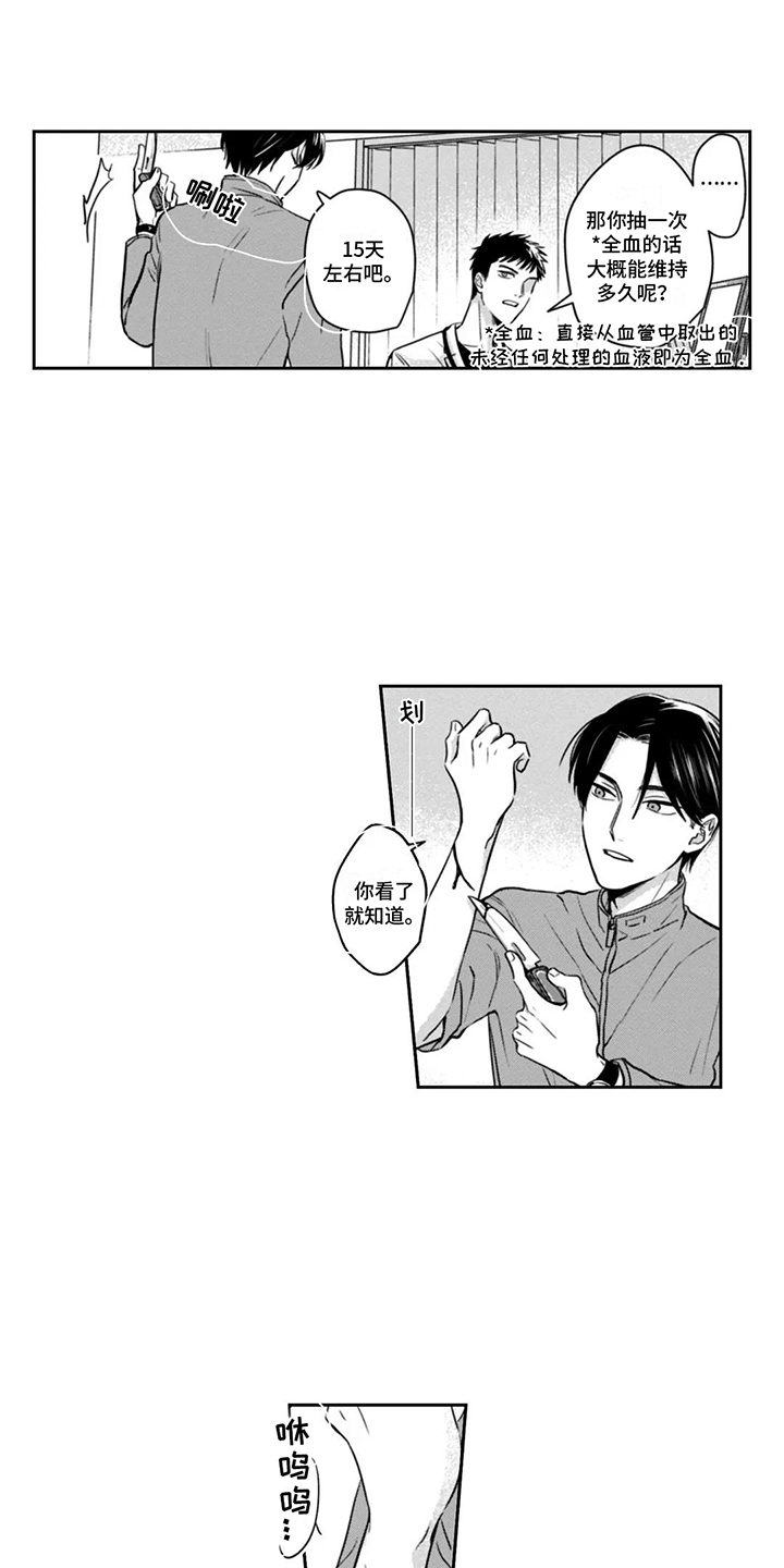 活下去的理由段子漫画,第5章：被迫偷血4图