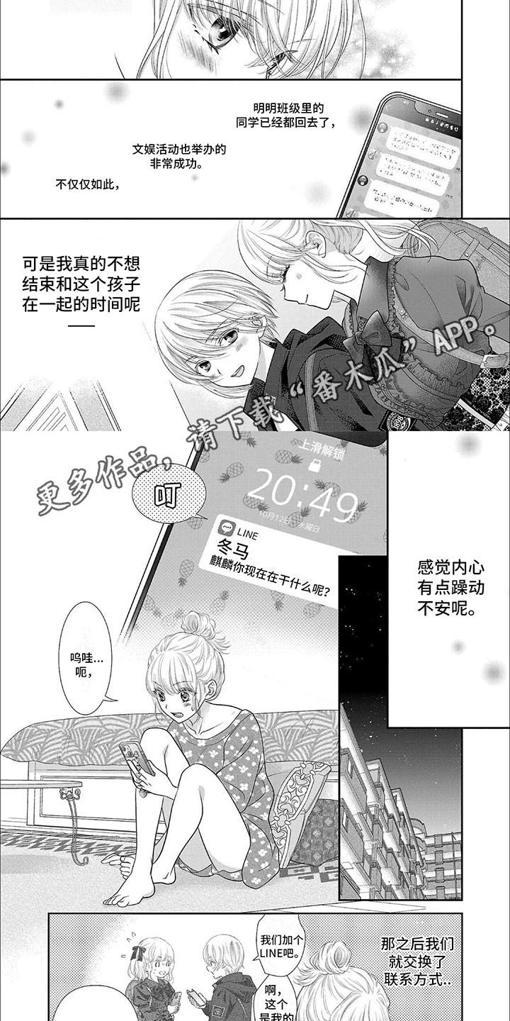 我亲爱的旅人钢琴简谱漫画,第4章：外出2图