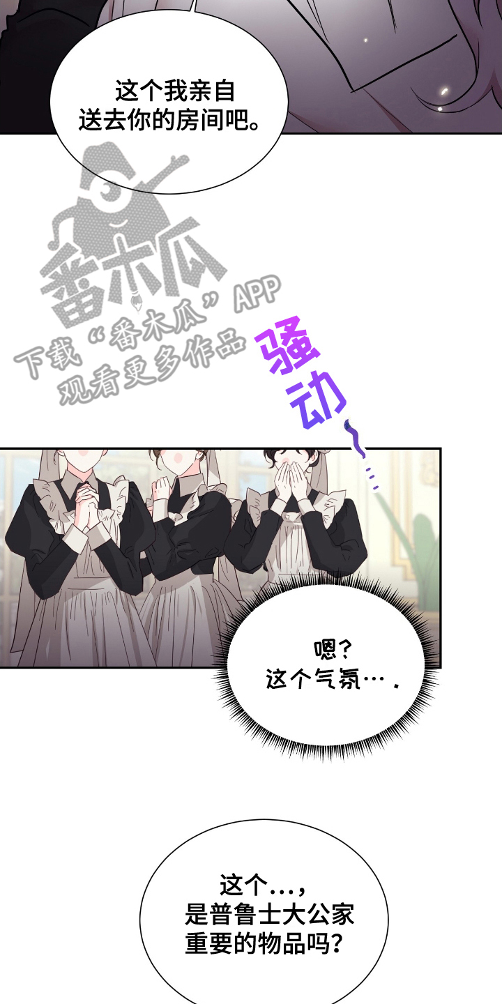 反派女主自救指南漫画,第19章：重要物品1图