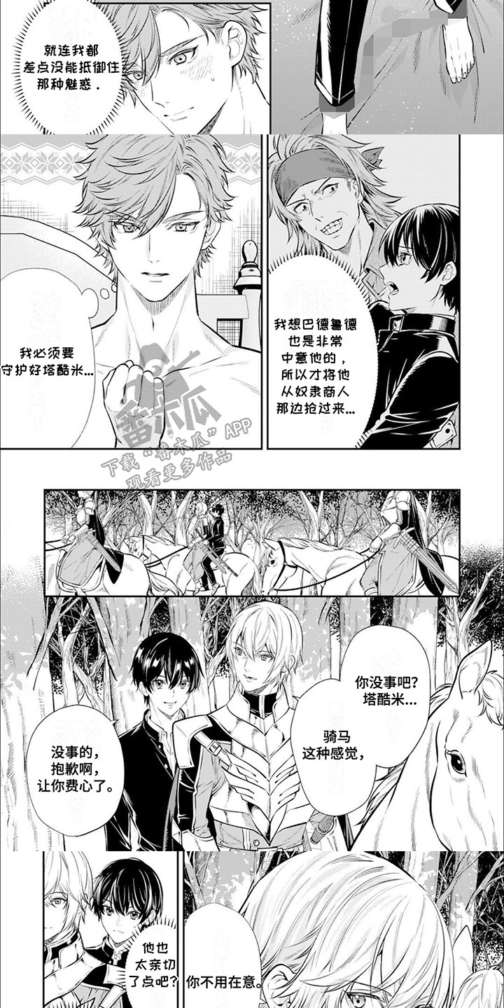 拯救骑士团漫画,第5章：美丽的误会2图