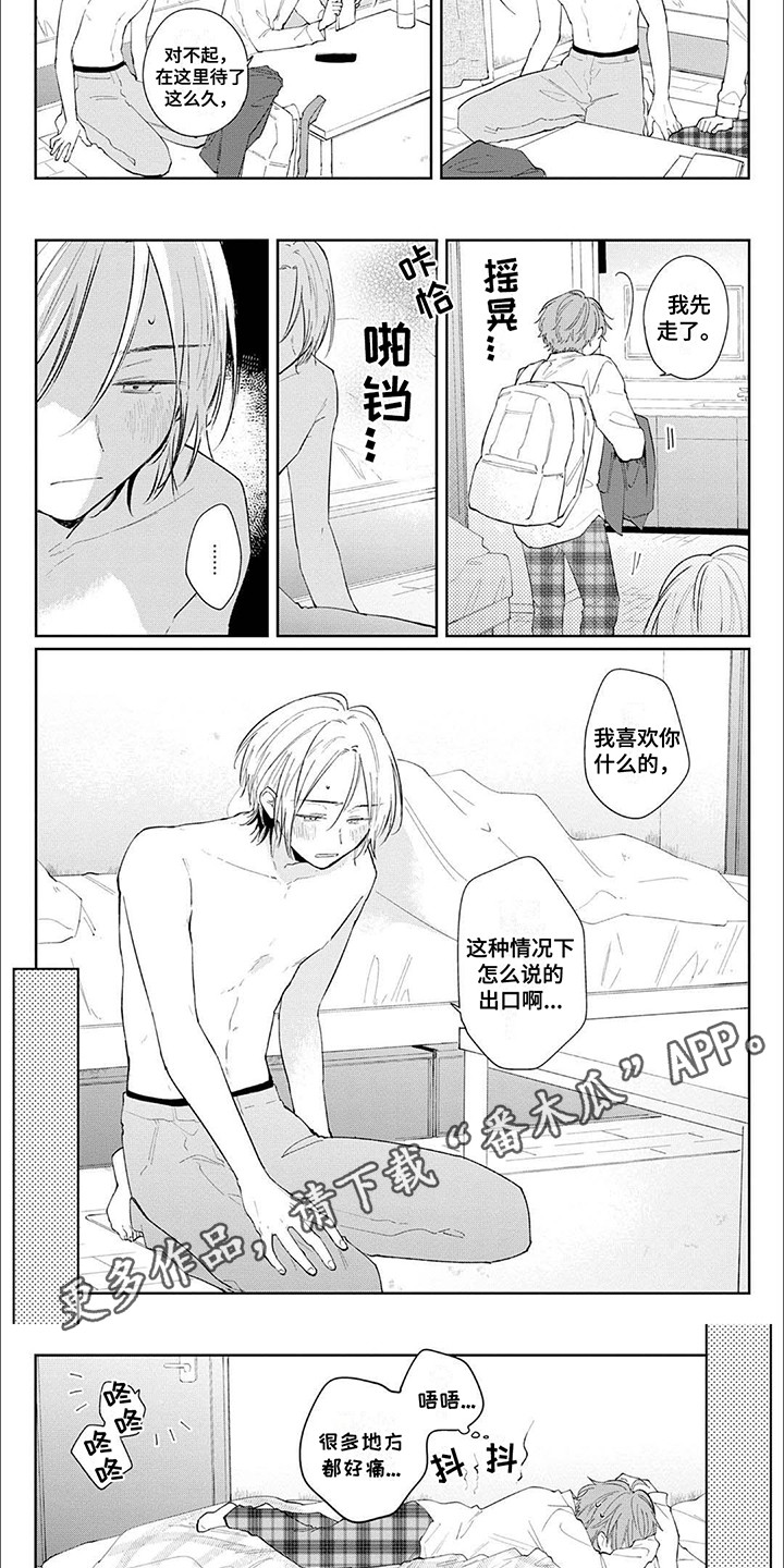 窥视阳光漫画,第9章：酒醒之后2图