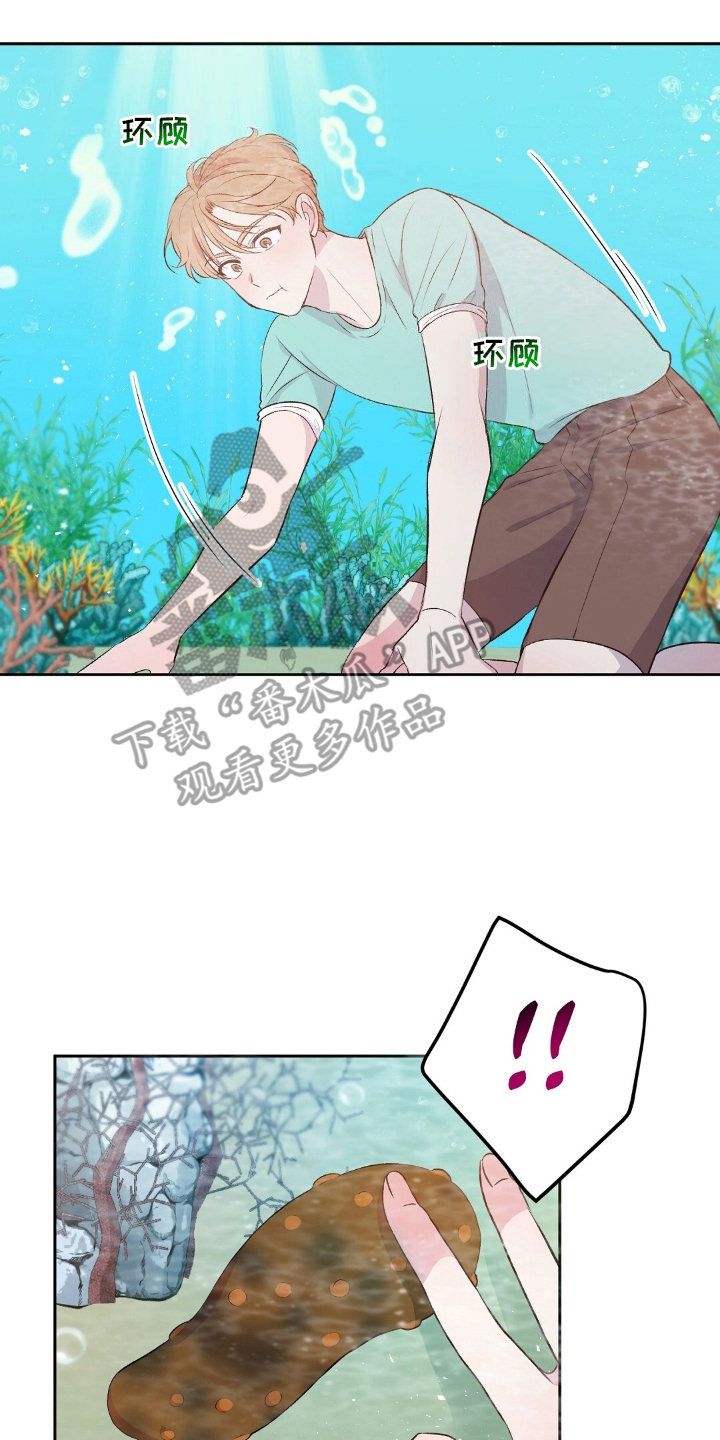 孤岛浪漫求生漫画图片漫画,第9章：下水3图