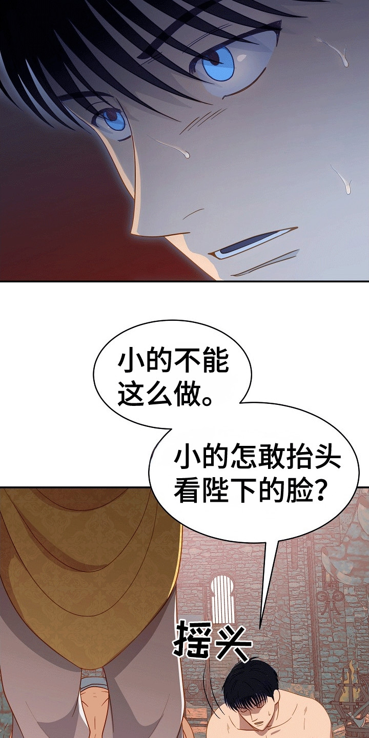 皇帝的垂怜漫画,第4章：跟在他身边5图
