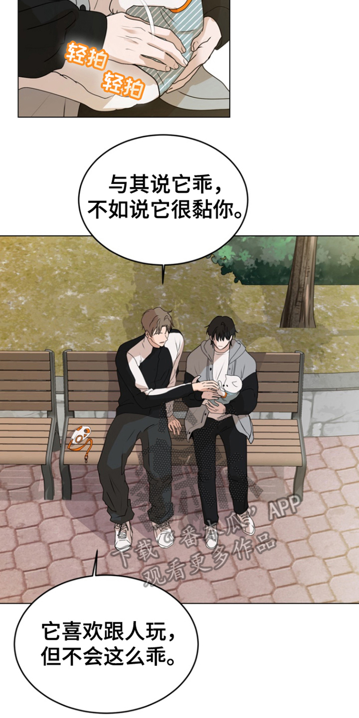 融情曲奇漫画,第16章：粘人1图