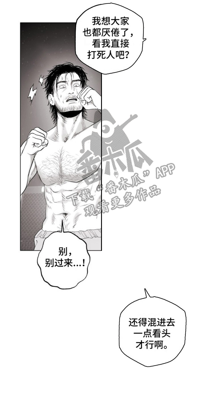 不屈的冠军漫画,第7章：正式开始4图