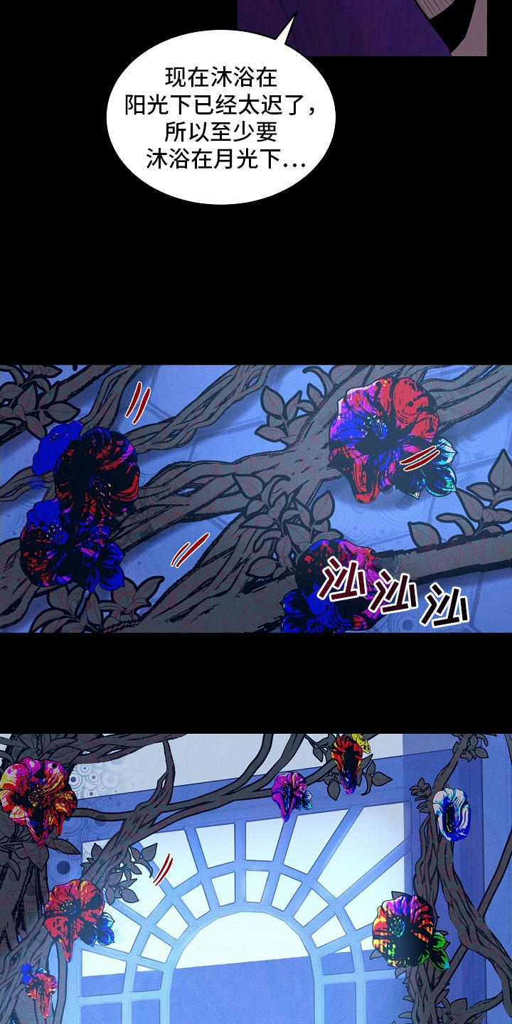 虚实交错录影片亮点漫画,第10章：沐浴在月光下4图