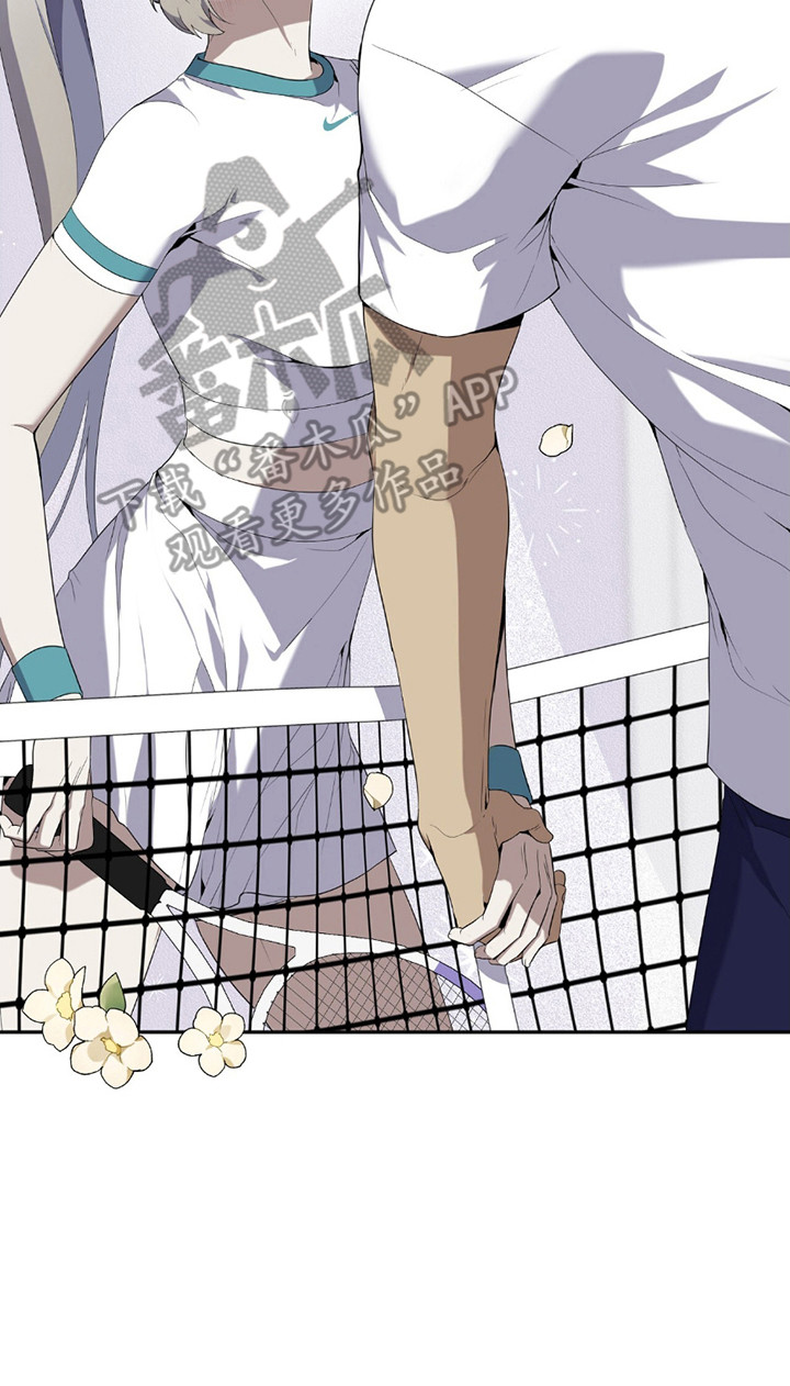 奥赛狂潮网球漫画,第3章：小迷妹5图