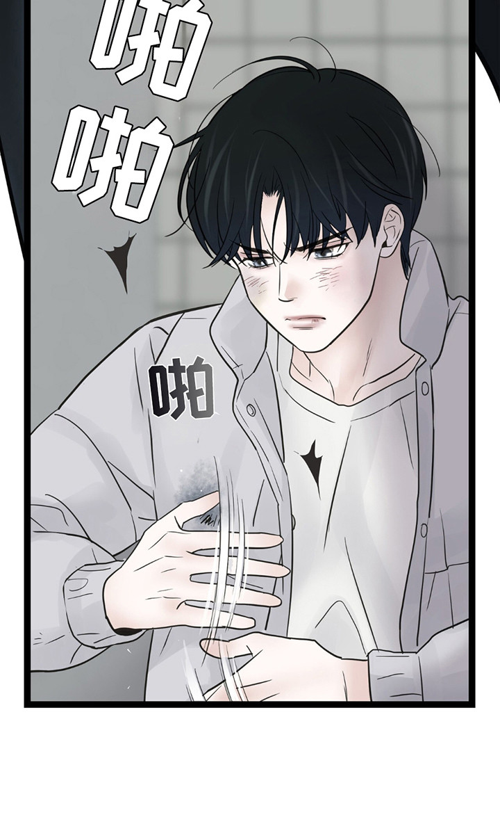 老大的挨打小弟漫画,第4章：烟灰缸1图