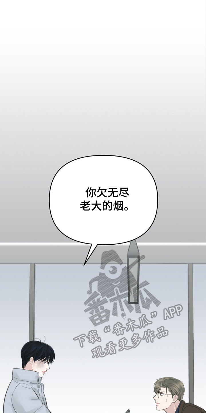 老大的挨打小弟漫画,第19章：讨烟4图