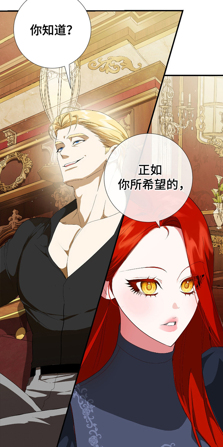 赤发千金特殊契约漫画,第3章： 伯爵1图
