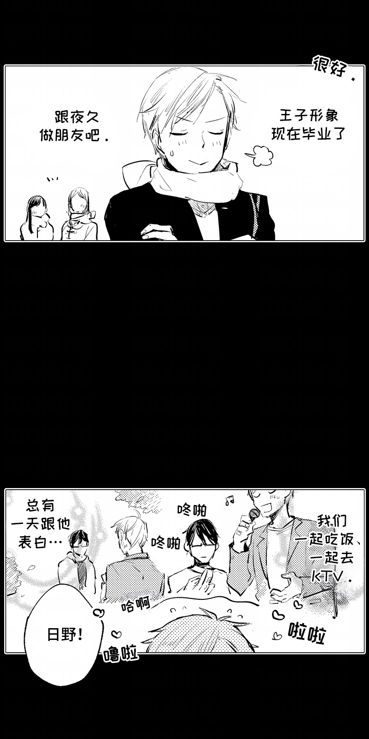 自命不凡的人是什么性格漫画,第2章：暗恋1图