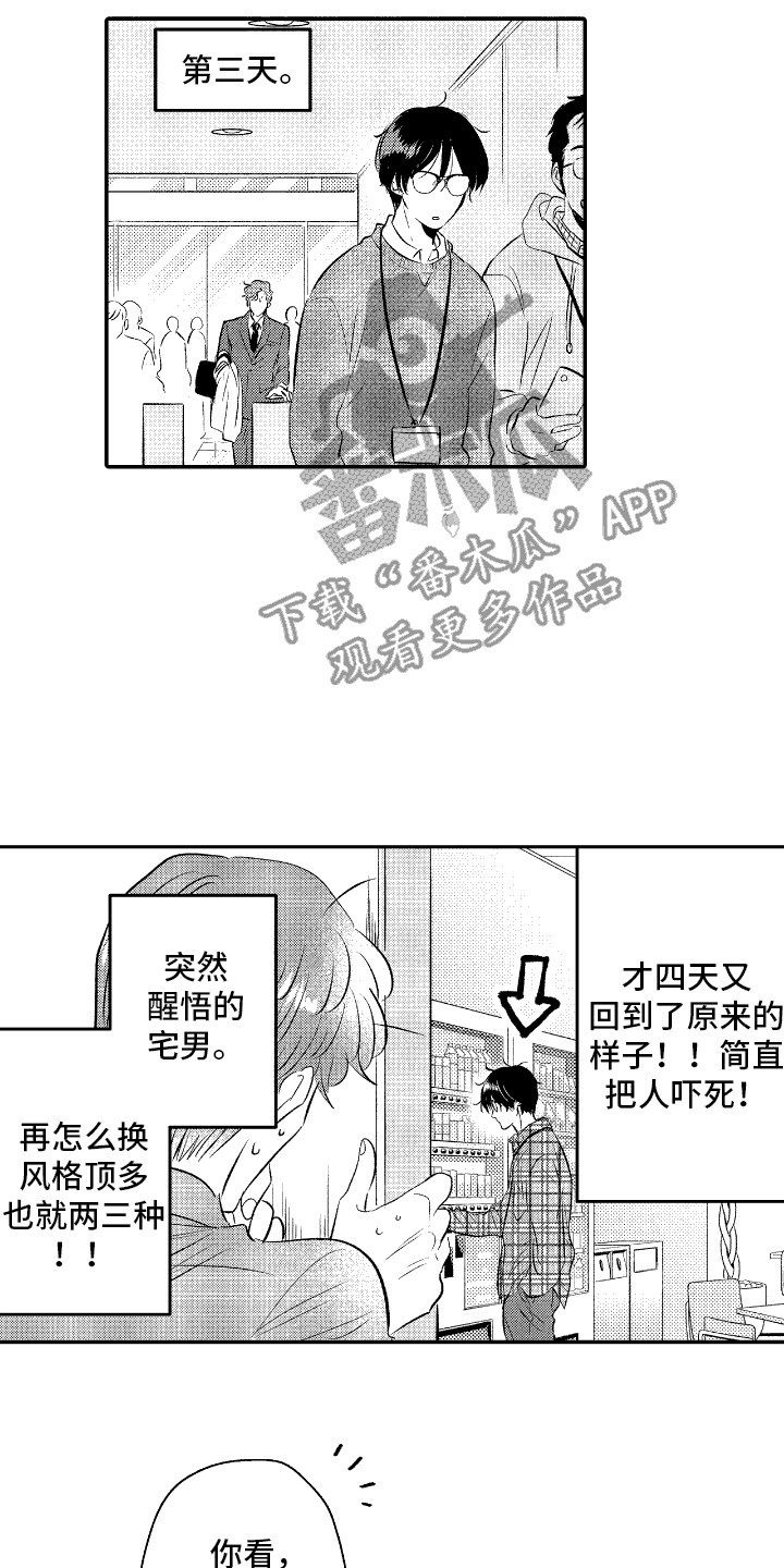 他是完美人设漫画,第15章：打扮一番4图