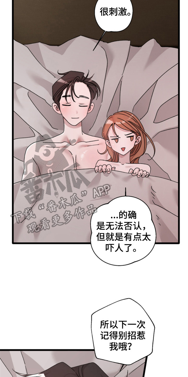 隐秘印记漫画,第12章：晚安（完结）4图
