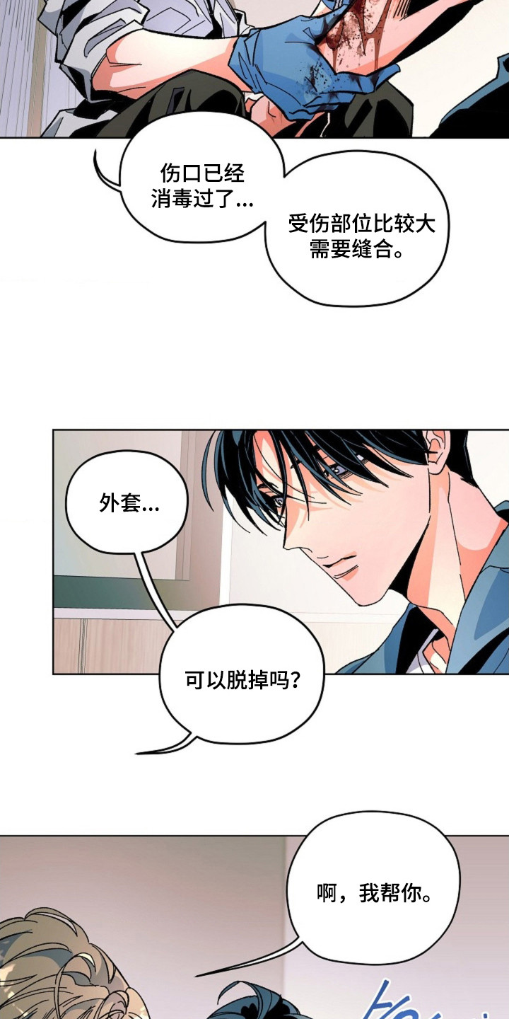 白夜废墟漫画,第3章：处理伤口5图