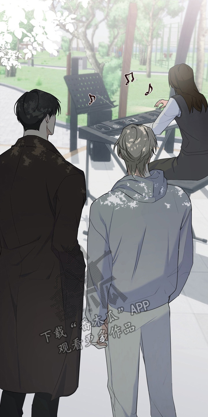 躲不开逃不掉文案漫画,第8章：曲子5图