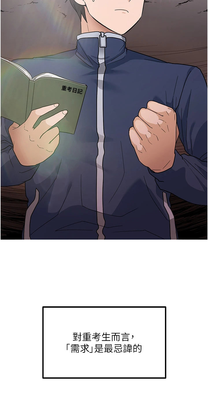 考试学习法漫画,第1章： 重考生4图