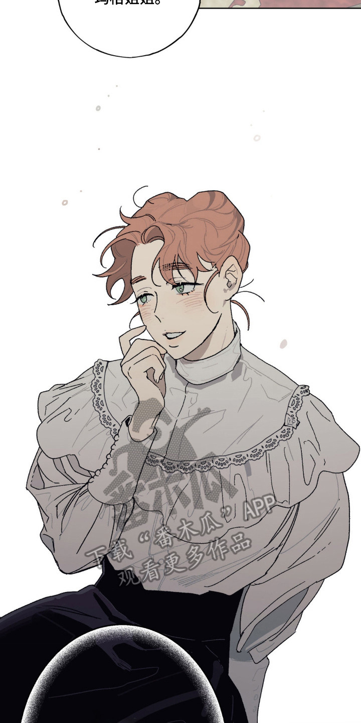 黑夫人月季花的特点漫画,第26章：只喜欢姐姐5图