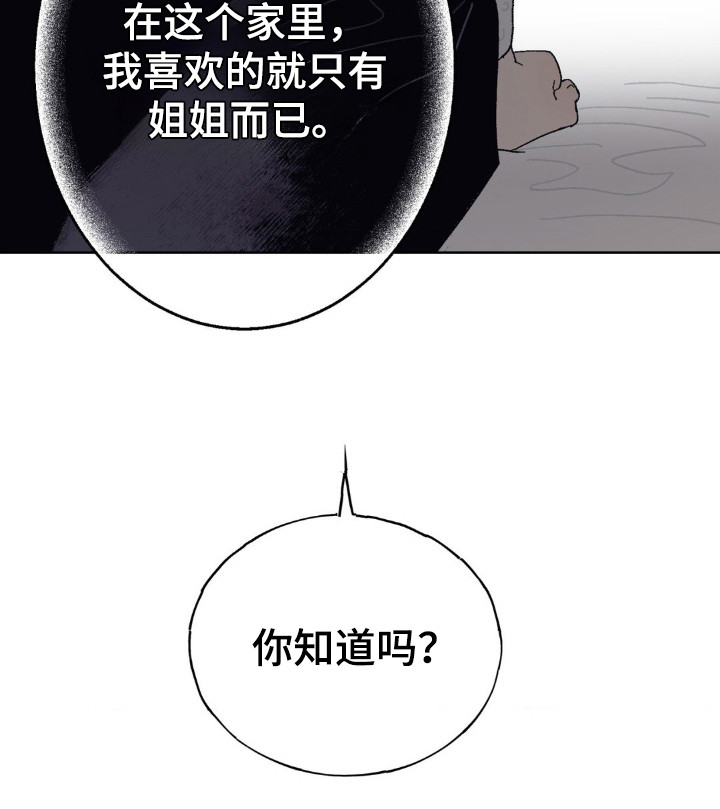 黑夫人月季花的特点漫画,第26章：只喜欢姐姐1图