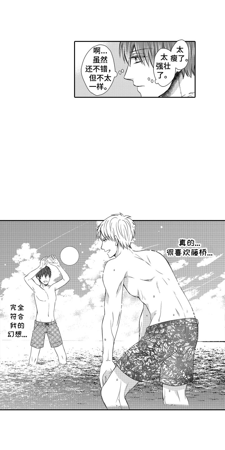 肌肉痴狂漫画,第9章：来到海边5图