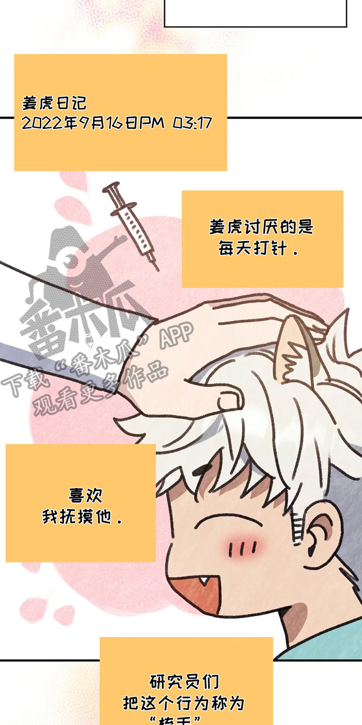 老虎观察日志漫画,第2章：反应奇怪2图