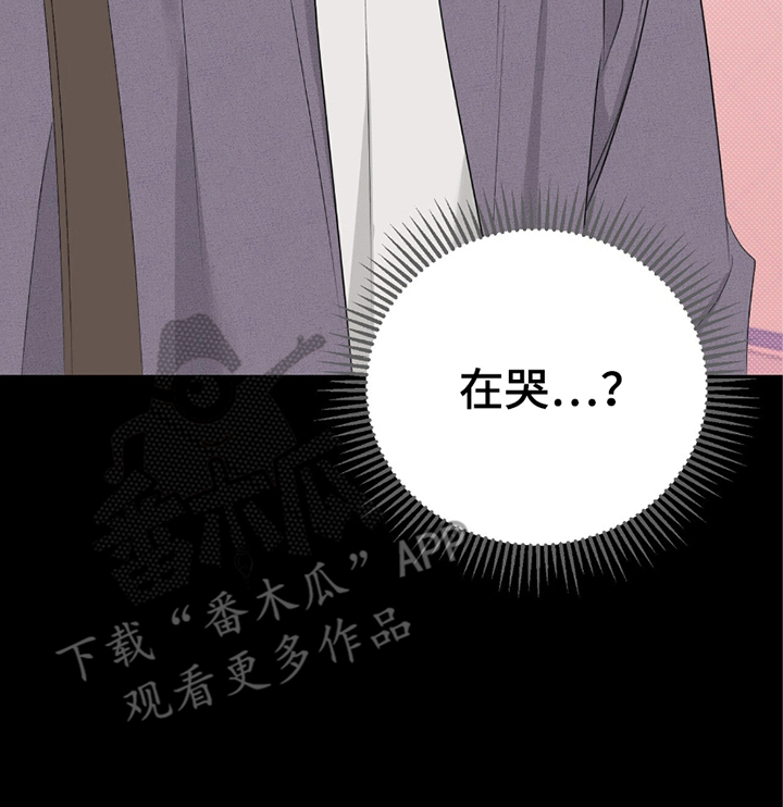 你的颜色音乐原声漫画,第4章：在哭4图